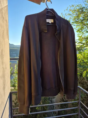 Jaqueta Calvin Klein Masculina Preta G
