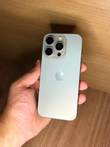 iPhone 16 Pro Titânio Natural 256GB 6 meses de garantia