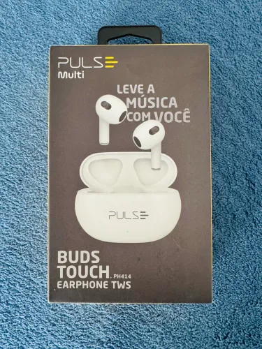 Fone de Ouvido Bluetooth Pulse Buds Touch TWS (PH414) - Novo