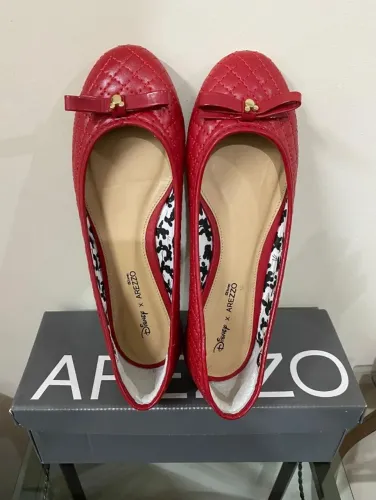Sapatilha Arezzo x Disney Minnie - Tamanho 38
