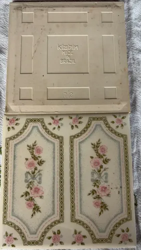 Azulejos antigos virgens - 1972/1974 - coleção 255 azulejos
