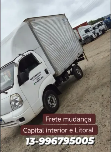 Frete mudança capital interior Litoral)