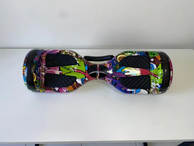 Hoverboard Colorido Estilo Grafite - Funcionando Perfeitamente!