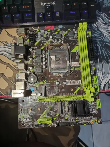 Placa mãe x-gaming b75 para peça ou quem concerte 