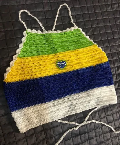 VENDO CROPED DO BRASIL DE CROCHÊ E SAIDAS DE BANHO