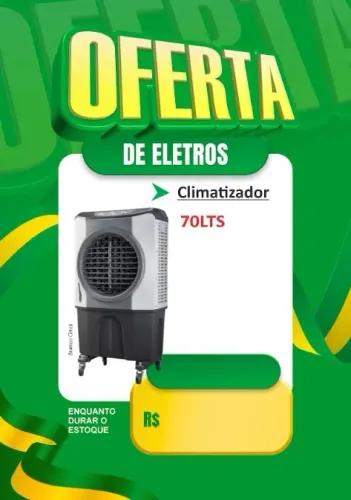 Climatizador 70 litros