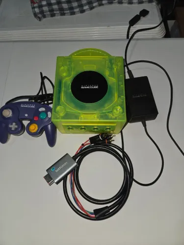 Nintendo Gamecube 128GB Desbloqueado + Componente 