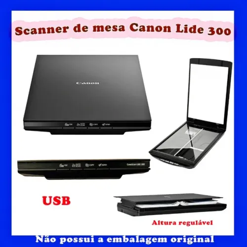 Scanner de mesa Canon Lide 300 Usb