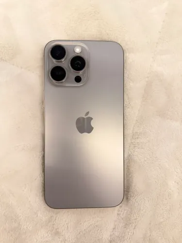 iPhone 15 pro max 256 gb - cinza titânio