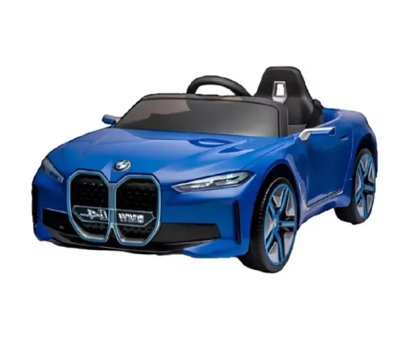 Carrinho infantil elétrico BMW I4 12v controle remoto 