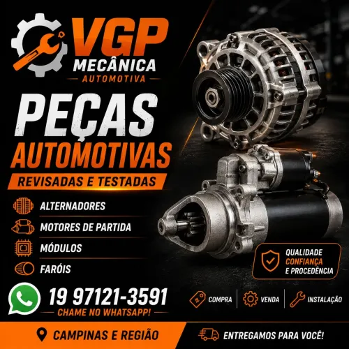 Motor de partida alternador peças automotiva 