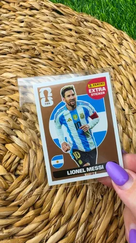 Legend Bronze Messi Figurinha