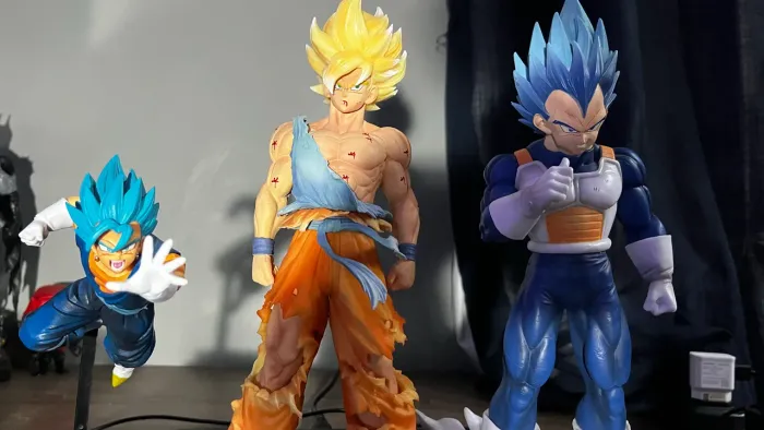 Coleção Figures de Dragon Ball - Goku e Vegeta