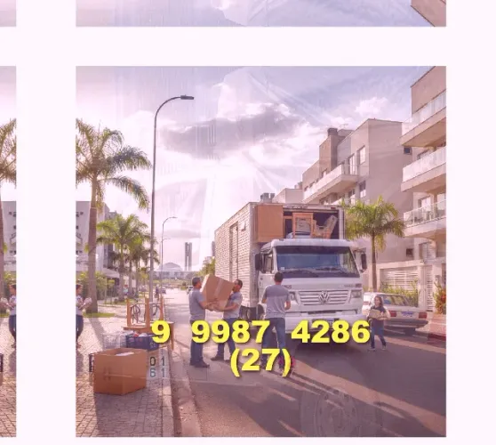 Frete para Jardim da Penha, Praia do Canto e Santa Lúcia! Ligue e agende.