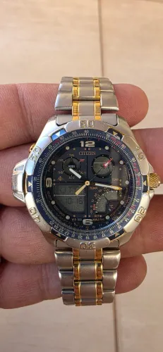 Vendo Raro Relógio Vintage Citizen Promaster Wingman Temp movimento calibre C720