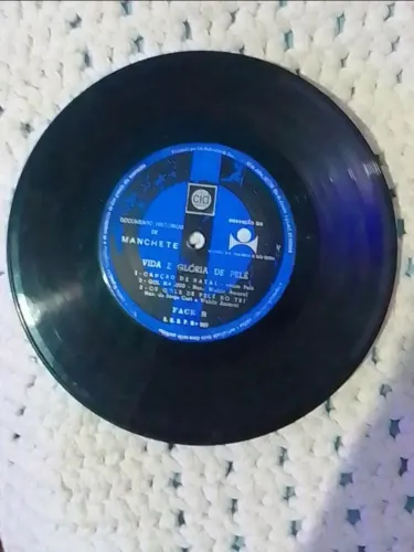 Disco RARO Vida e Glória de Pelé 1971 Depoimento Original ? Edição Histórica