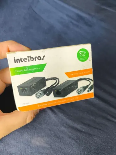 Balun de vídeo Intelbras novo
