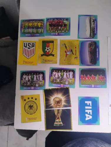 Figurinhas da copa 2014 2018 2022