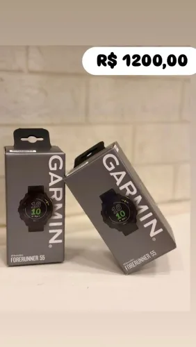Relógio digital Garmin Forerunner 55 autêntico