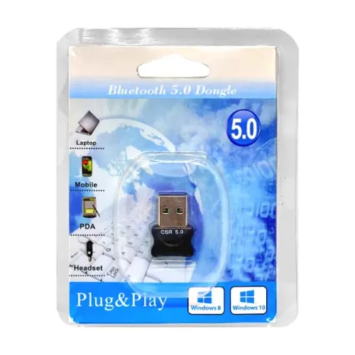 Adaptador Bluetooth Dongle CSR 5.0 BT - Novo Lacrado com garantia - Nexo Store