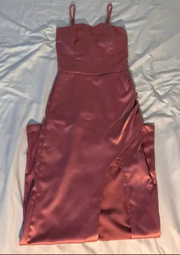 Vestido de festa rosa