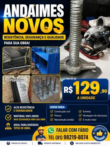 Andaime novo 