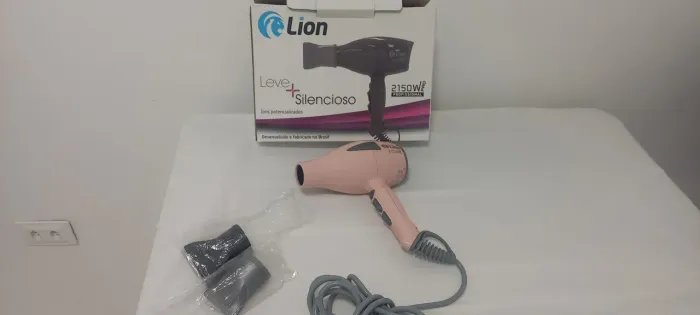 Secador de cabelo Lion 2150w profissional íons potencializados R$ 230,00