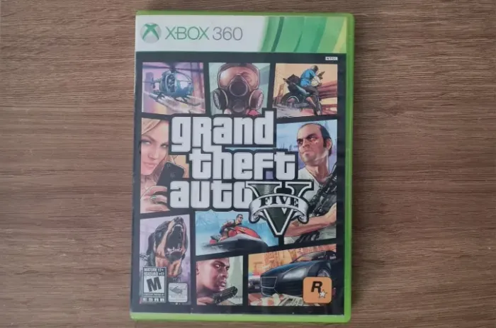 Jogo Xbox 360 - Grand Theft Auto V - GTA 5 -