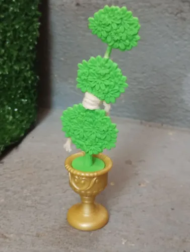 Vaso de planta com avaria Barbie Mattel