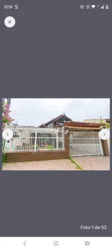 Casa com piscina em Canoas, 2 quartos, 1 deles suite, ampla cozinha, lavanderia