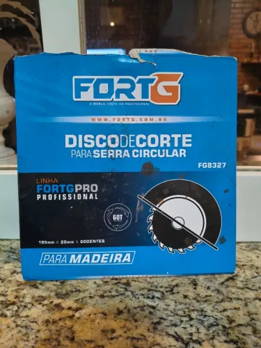 Disco serra meia esquadria 185 mm novo para madeira