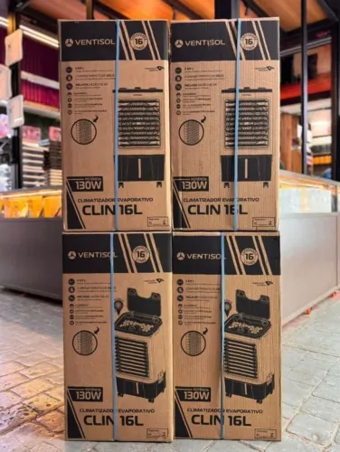 CLIMATIZADOR VENTISOL CLIN 16L 130W NOVO