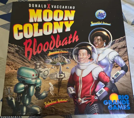 Board Game - Jogo Tabuleiro - Bloodbath Moon Colony