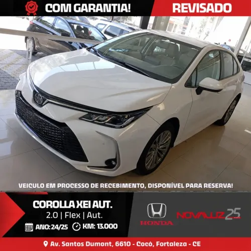 Toyota Corolla XEI 2.0 Flex 16V Aut. 2025