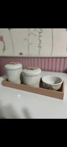 Kit higiene de porcelana