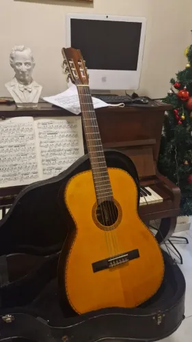 Violão histórico: 100% original ano 1976 trata-se do Tranquillo Giannini AWN300 Sevillha.