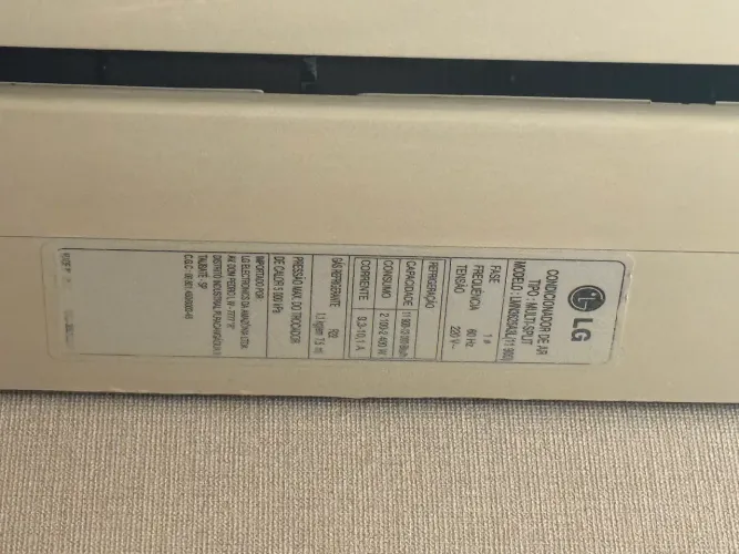 Ar condicionado LG (3 maquinas + condensadora)