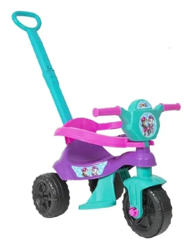 Motoca Triciclo Velotrol Menina Novo