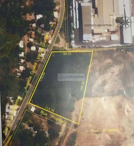 Área à venda Distrito Industrial VG, 13924 m² - Valor: R$ 300,00 por m² - Prox Rod dos Imi