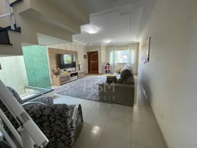 Sobrado para aluguel, 3 quartos, 3 suítes, 5 vagas, Vila Curuçá - Santo André/SP