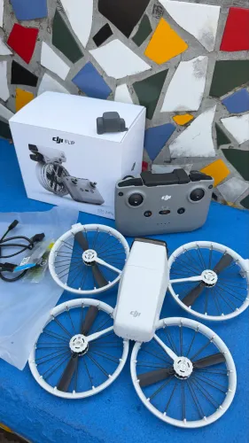 Drone Dji flip 4k novinho caixa acessórios