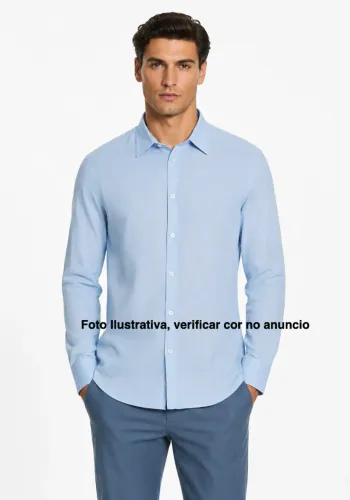 Camisa 100% linho italiano - Marca Italiana Hermitage