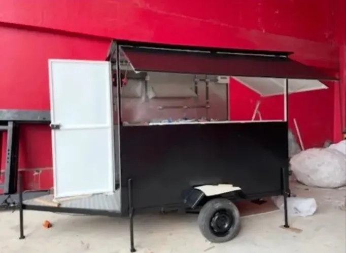 Trailer food truck