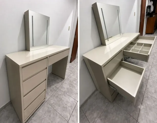 PENTEADEIRA CAMARIM COM LED