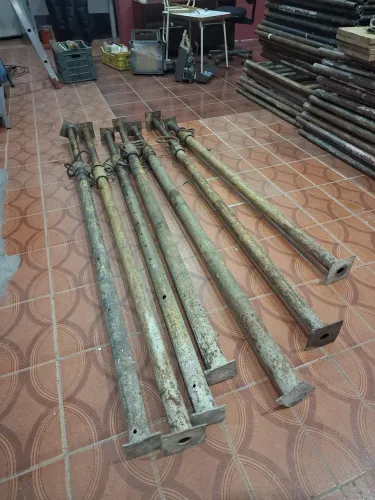 Escoras Metálicas 3,20 pronta para trabalhar