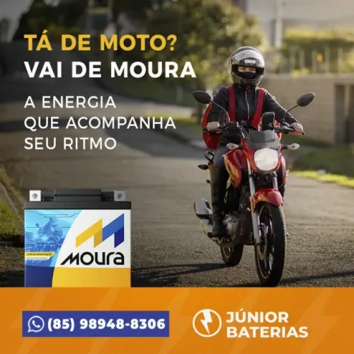 Bateria de moto honda