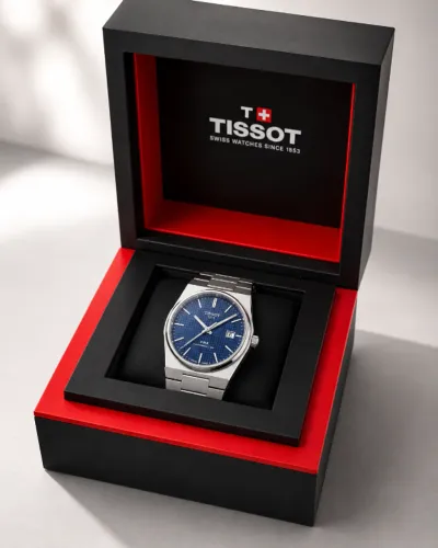 Relógio Tissot PRX Powermatic 80 Automático Azul 40mm