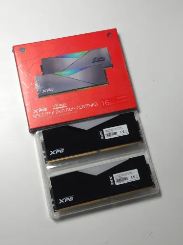 MEMÓRIA RAM DDR4 XPG SPECTRIX D5O ROG CERTIFIED 2x16 3600mhz CL17