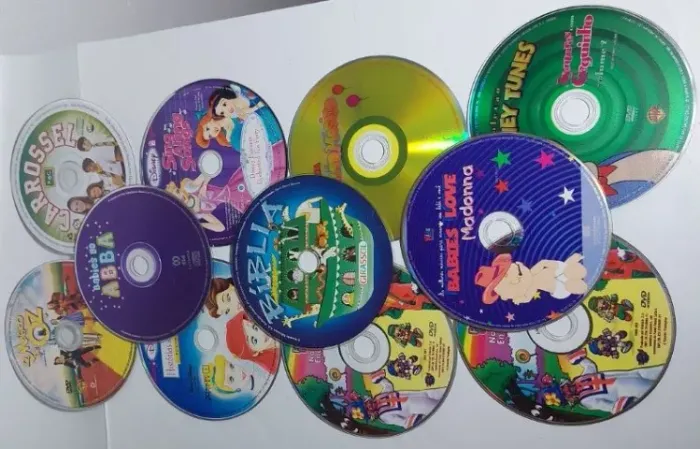 DVD e CD infantil variados temas Xuxa, Balão Mágico, Patati Patatá, Carrosel, Peter Pan