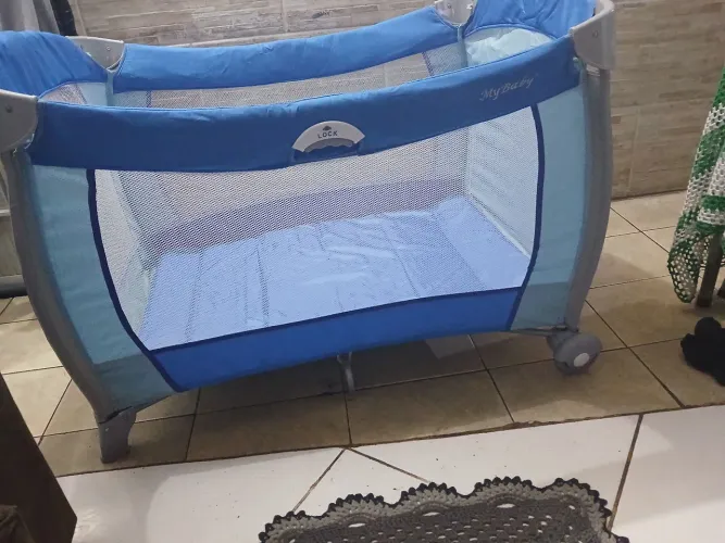 Berço cercadinho camping